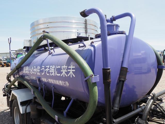 三菱ふそう キャンター 小型 バキュームカー/糞尿車 *********(107026) 10枚目