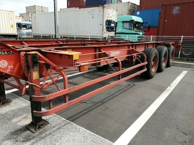 Fullhalf other Large 20ft container chassis trailer KFKHG340(5659) 14枚目