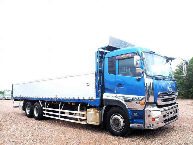 Nissan UD quon Large Flat body QKG-CD5ZAW(90741) 7枚目