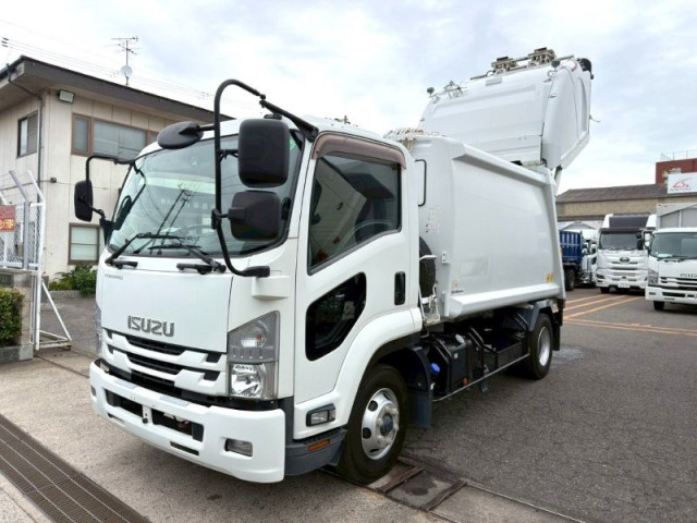 いすゞ フォワード 中型 塵芥車（プレス式） 2RG-FRR90S2(110398) 5枚目
