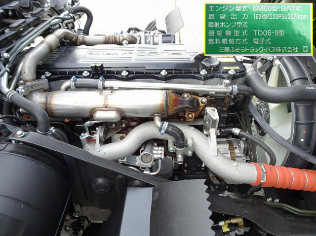 三菱ふそう ファイター 中型 塵芥車（プレス式） 2KG-FK62F(113000) 10枚目