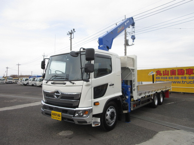 日野 レンジャー 増トン 平ボディ（クレーン付） 2DG-GK2ABA(108985) 8枚目