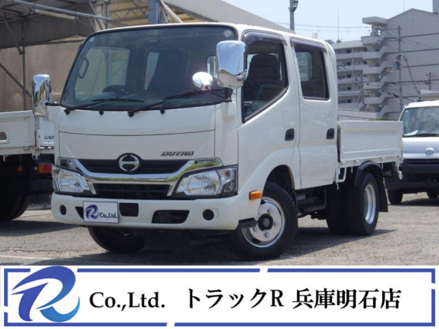 日野 デュトロ 小型 Wキャブ TKG-XZU605M(110653) 1枚目