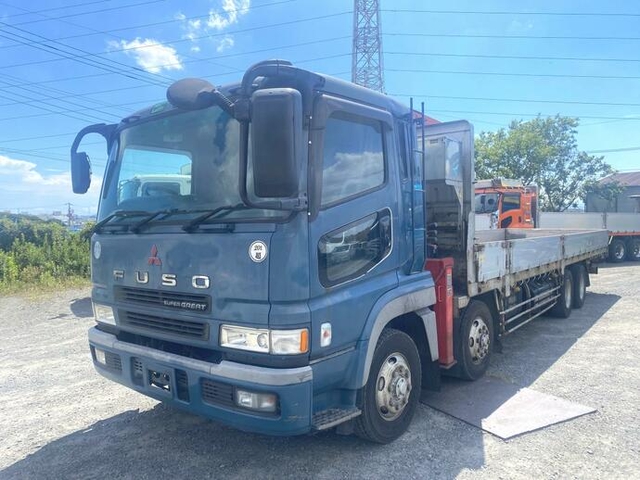 Mitsubishi Fuso super_great Large Crane equipped trucks KL-FS50JVZ(12602) 1枚目