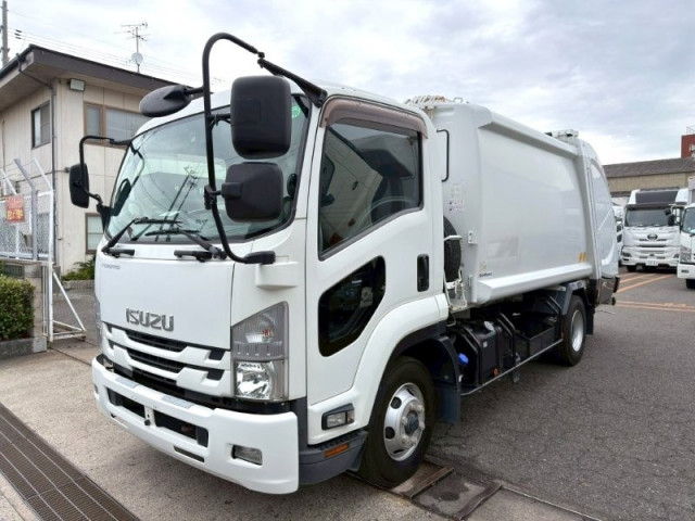 いすゞ フォワード 中型 塵芥車（プレス式） 2RG-FRR90S2(110398) 1枚目