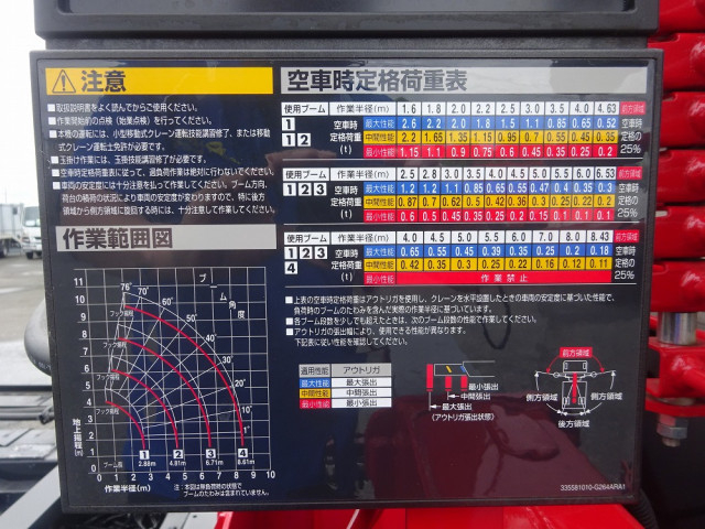 日野 デュトロ 中型 平ボディ（クレーン付） 2KG-XZU730M(113162) 22枚目