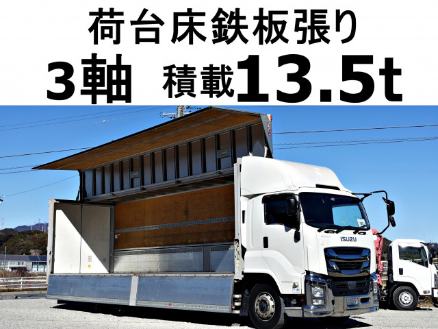 Isuzu giga Large Wing body QPG-CYL77B(82478) 1枚目