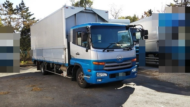UDトラックス（日産） コンドル 中型 ウィング SKG-MK38L(4760) 1枚目