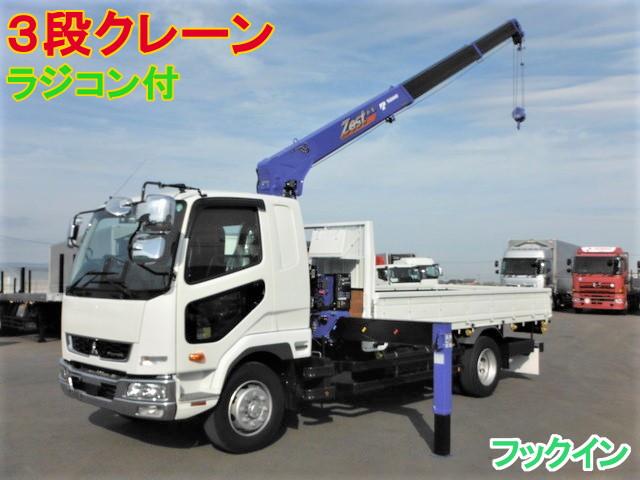 三菱ふそう ファイター 増トン 平ボディ（クレーン付） 2KG-FK62FZ(34894) 1枚目
