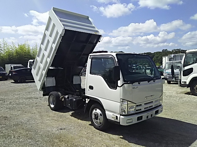 いすゞ エルフ 小型 深ダンプ（土砂禁） BKG-NJR85AD(7588) 9枚目