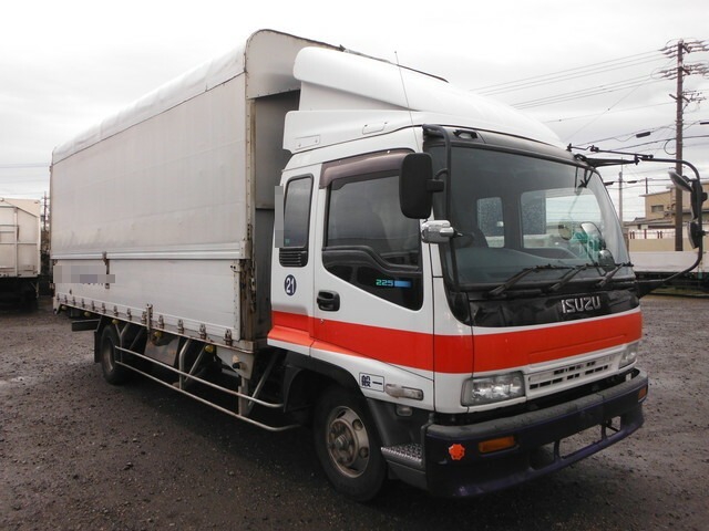 いすゞ フォワード 中型 幌車（ウィング式） KK-FRR33L4(10652) 1枚目