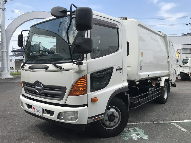 日野 レンジャー 中型 塵芥車（プレス式） TKG-GC7JEAA(109361) 1枚目