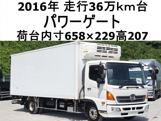 日野 レンジャー 中型 冷蔵冷凍バン TKG-FC9JLAA(110377) 1枚目