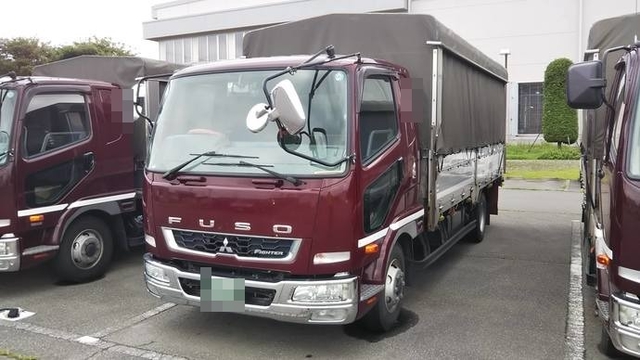 三菱ふそう ファイター 中型 幌車 TKG-FK61F(3371) 2枚目
