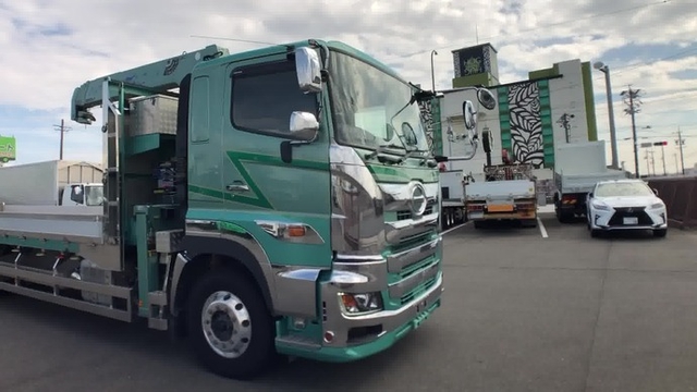 Hino profia Large Crane equipped trucks 2RG-FS1AHJ(35190) 33枚目
