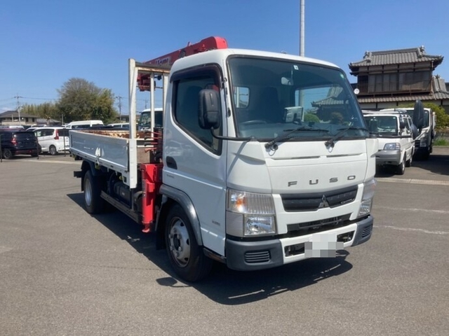 三菱ふそう キャンター 小型 平ボディ（クレーン付） TKG-FEA80(9339) 2枚目