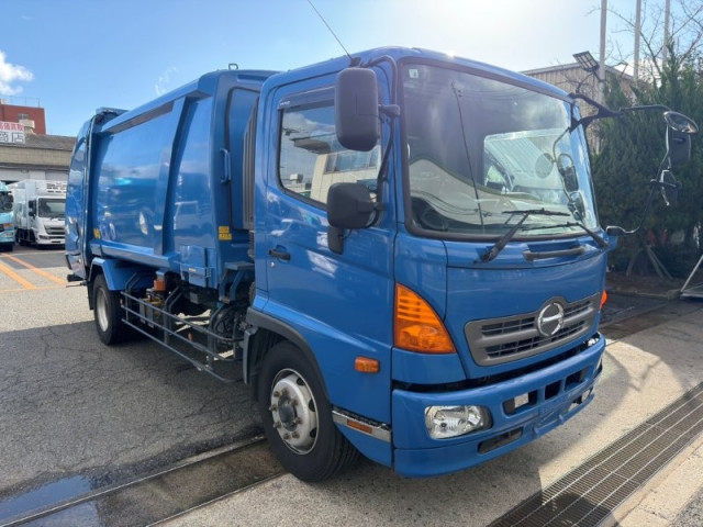 Hino ranger 6studs large Packer compress trucks QKG-FJ7JGAA(97818) 2枚目