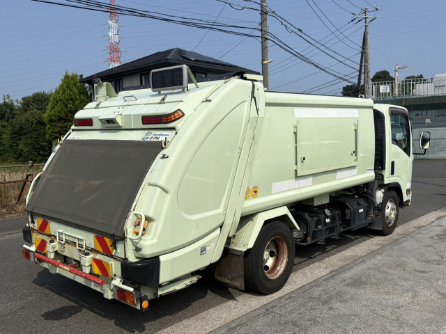 いすゞ エルフ 小型 塵芥車（プレス式） SKG-NPR85YN(110639) 3枚目