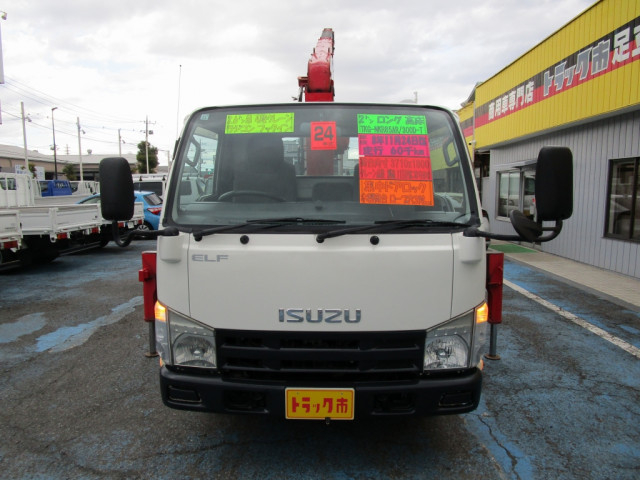 いすゞ エルフ 小型 平ボディ（クレーン付） TKG-NKR85AR(102730) 7枚目