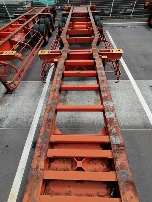 Fullhalf other Large 20ft container chassis trailer KFKHG340(5659) 5枚目