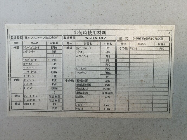 UDトラックス（日産） コンドル 増トン ウィング BDG-PK37D(5335) 53枚目