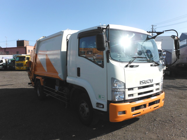 いすゞ フォワード 中型 塵芥車（プレス式） SKG-FSR90S2(7878) 2枚目