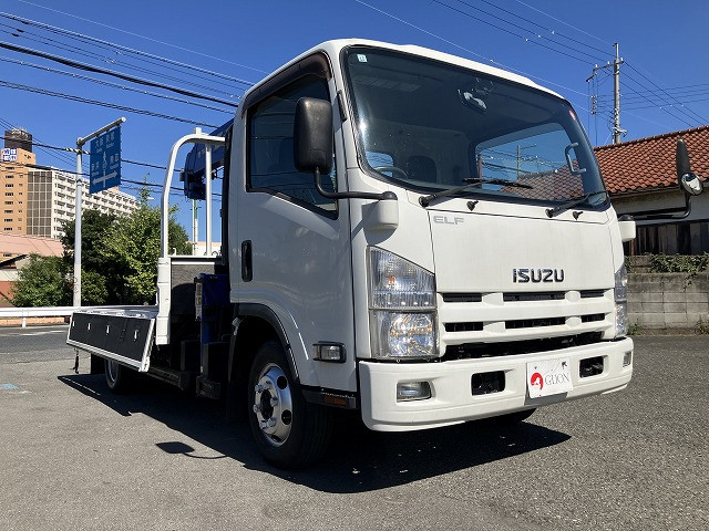 いすゞ エルフ 小型 平ボディ（クレーン付） TDG-NPS85AR(112801) 10枚目