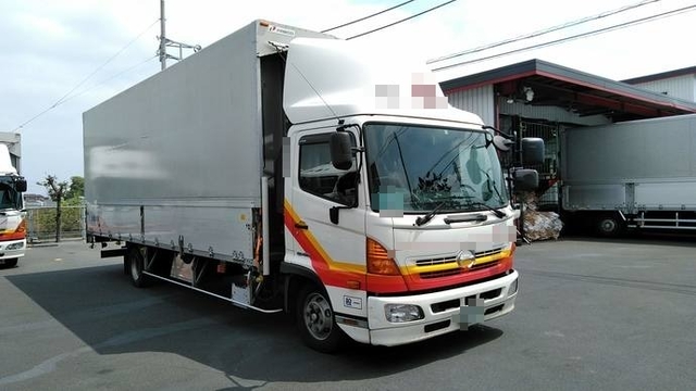 日野 レンジャー 中型 幌車 SKG-FC9JNAA(3116) 1枚目