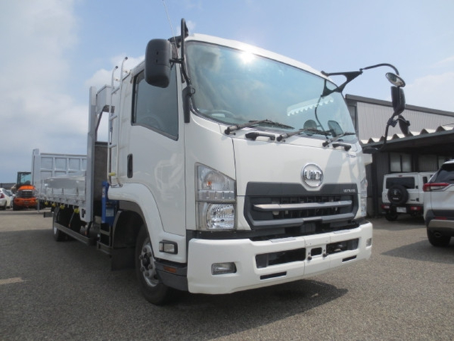 UDトラックス（日産） コンドル 中型 平ボディ（クレーン付） 2RG-BRR90S2(109804) 2枚目