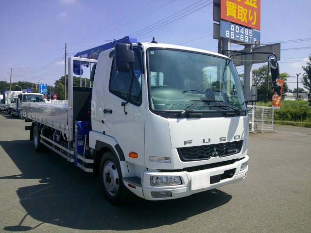 Mitsubishi Fuso fighter Small Crane equipped trucks 2KG-FK62F(108894) 3枚目