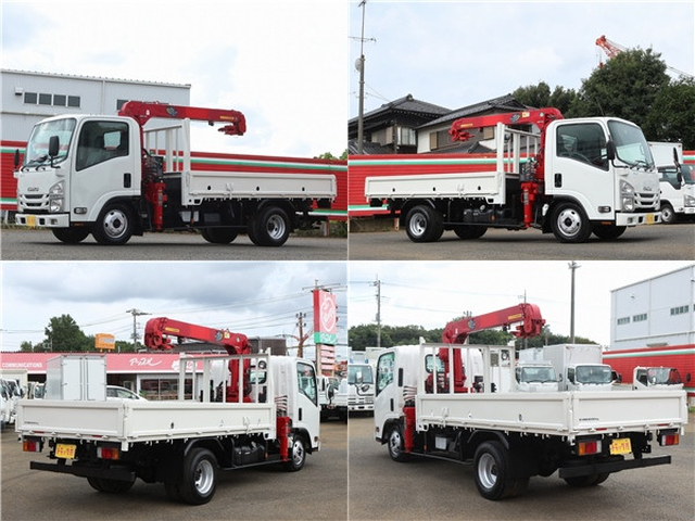 いすゞ エルフ 小型 平ボディ（クレーン付） TPG-NMR85AN(112691) 4枚目