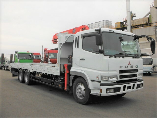 三菱ふそう スーパーグレート 大型 平ボディ（クレーン付） PJ-FV50JZ(8825) 2枚目