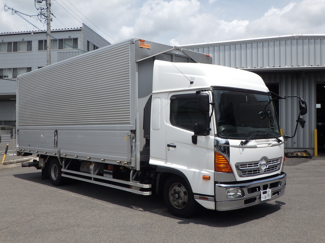 日野 レンジャー 中型 ウィング TKG-FD7JLAA(111043) 4枚目