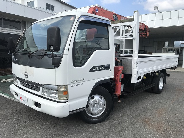 日産自動車 アトラス 小型 平ボディ（クレーン付） KR-APR72LR(110127) 1枚目