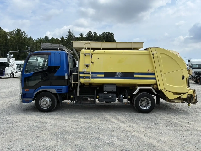 三菱ふそう ファイター 中型 塵芥車（プレス式） TKG-FK61F(108885) 8枚目