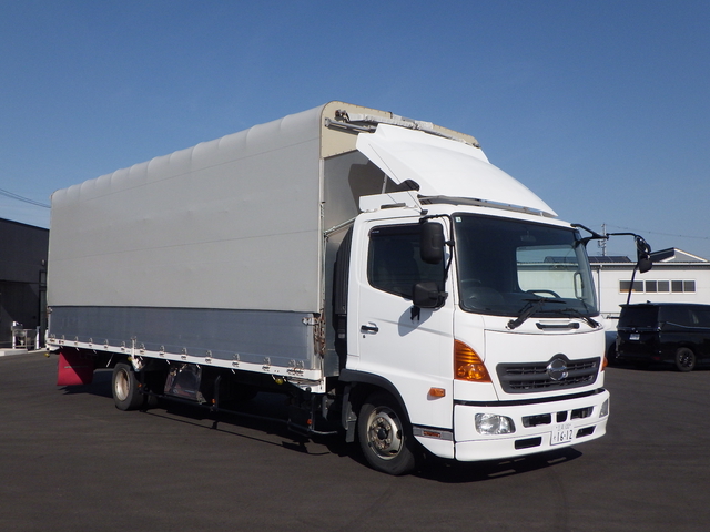 日野 レンジャー 中型 幌車（ウィング式） TKG-FC9JNAA(108312) 4枚目