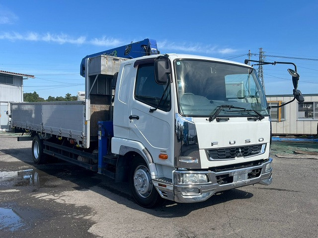 三菱ふそう ファイター 増トン 平ボディ（クレーン付） QKG-FK65FZ(113670) 5枚目
