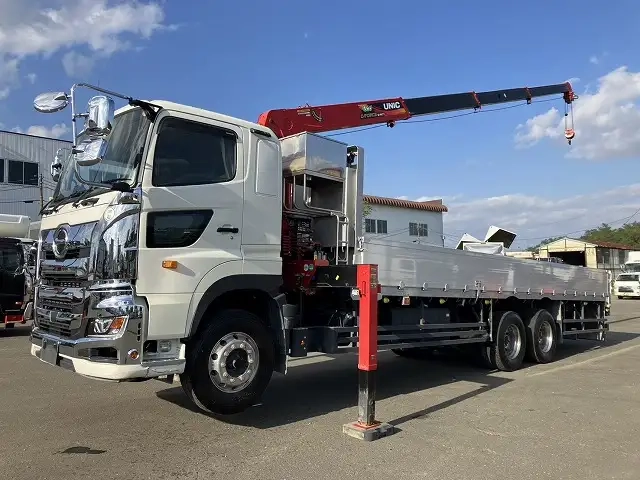 日野 プロフィア 大型 平ボディ（クレーン付） 2DG-FS1AHC(113876) 9枚目