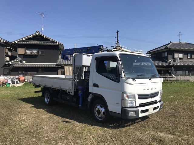 三菱ふそう キャンター 小型 平ボディ（クレーン付） SKG-FEB50(5811) 16枚目