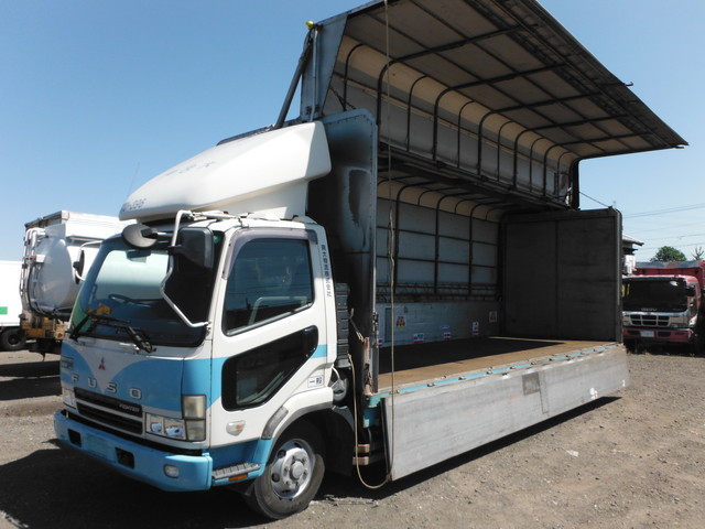 三菱ふそう ファイター 中型 幌車 KK-FK71HM(1098) 1枚目