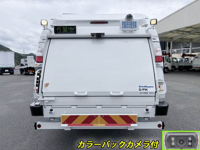 三菱ふそう ファイター 中型 塵芥車（プレス式） 2KG-FK72F(112980) 3枚目