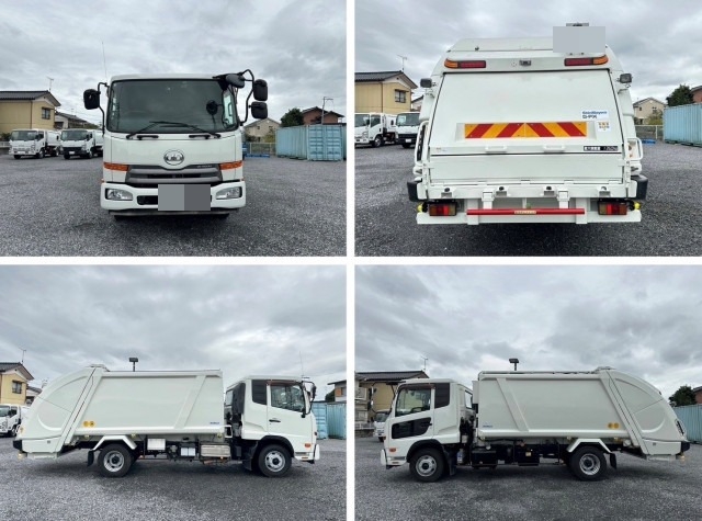UDトラックス（日産） コンドル 中型 塵芥車（プレス式） TKG-MK38L(81287) 3枚目