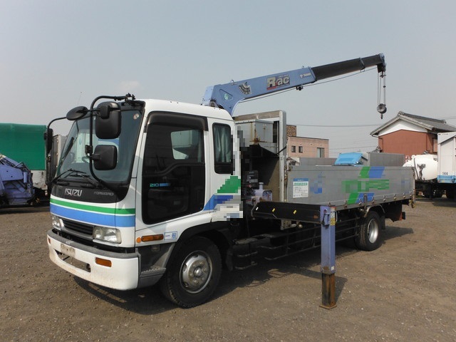 いすゞ エルフ 増トン 平ボディ（クレーン付） KC-FSR33L4(1419) 5枚目