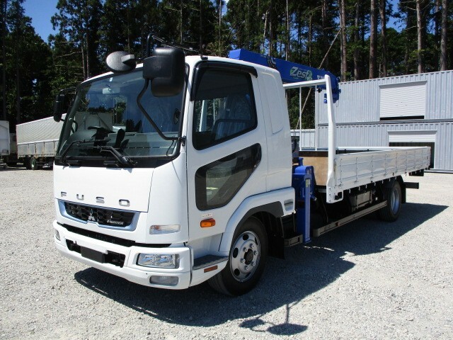 三菱ふそう ファイター 中型 平ボディ（クレーン付） 2KG-FK62F(6750) 1枚目