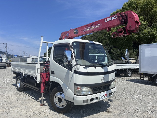 トヨタ ダイナ 小型 平ボディ（クレーン付） PB-XZU341(110167) 3枚目