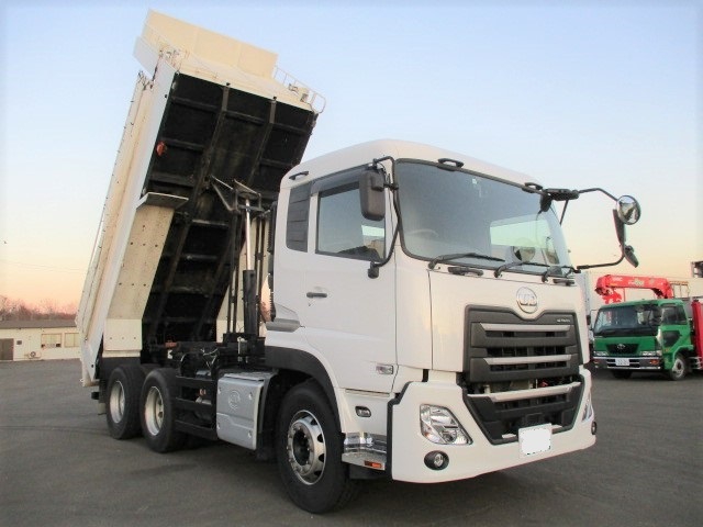 Nissan UD quon Large Soil dump 2PG-CW5AL(36694) 38枚目