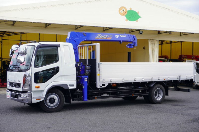 三菱ふそう ファイター 増トン 平ボディ（クレーン付） 2KG-FK62FZ(97352) 1枚目
