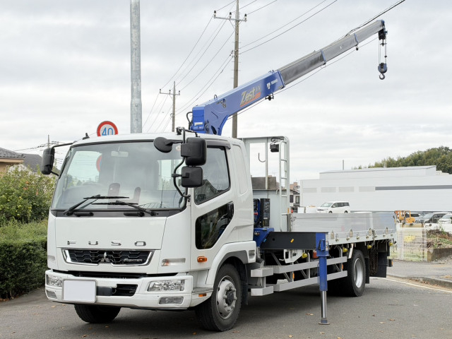 三菱ふそう ファイター 増トン 平ボディ（クレーン付） 2KG-FK62FY(113979) 1枚目