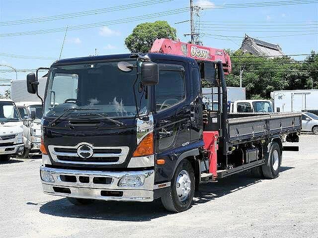 日野 レンジャー 中型 平ボディ（クレーン付） SKG-FD7JKAA(27276) 2枚目