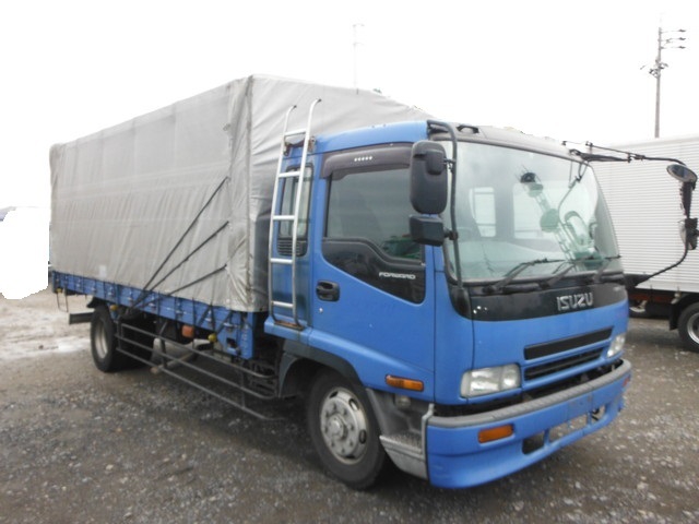 いすゞ エルフ 増トン 幌車 KL-FSR33K4R(2117) 2枚目